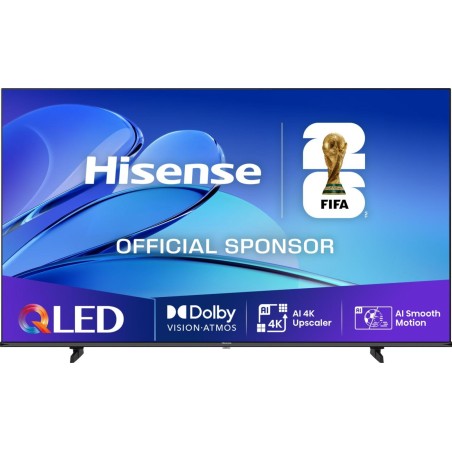 Hisense 55E7Q 55" 4K Ultra HD Smart TV - Stunning Picture Quality, Wi-Fi Enabled, Sleek Black Design - Perfect Entertainment Exp